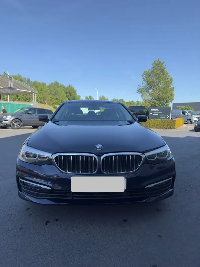 BMW 518 518d Touring Aut. Luxury Line Blauw - 1