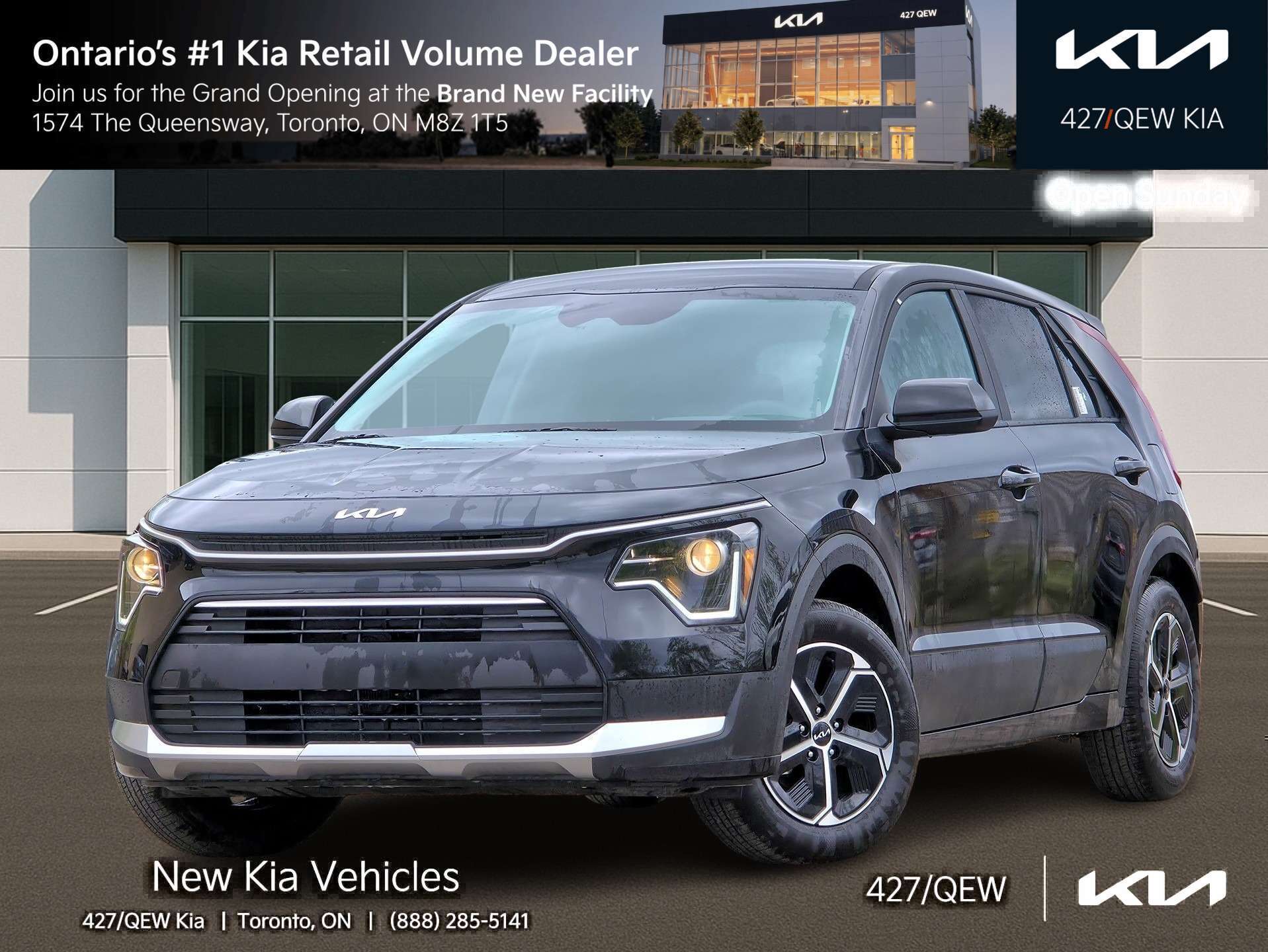 Black 2026 Kia Niro SUV / Crossover Front-Wheel Drive 6-Speed Automatic