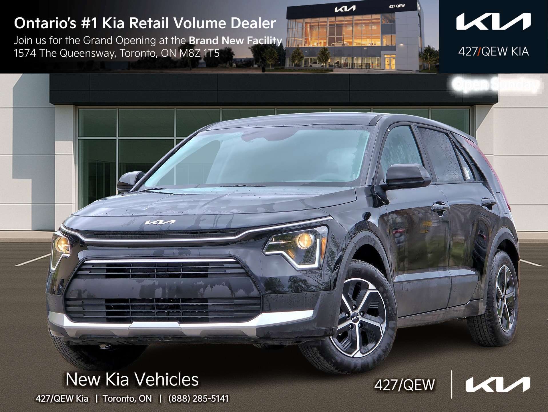 Black 2026 Kia Niro SUV / Crossover Front-Wheel Drive 6-Speed Automatic