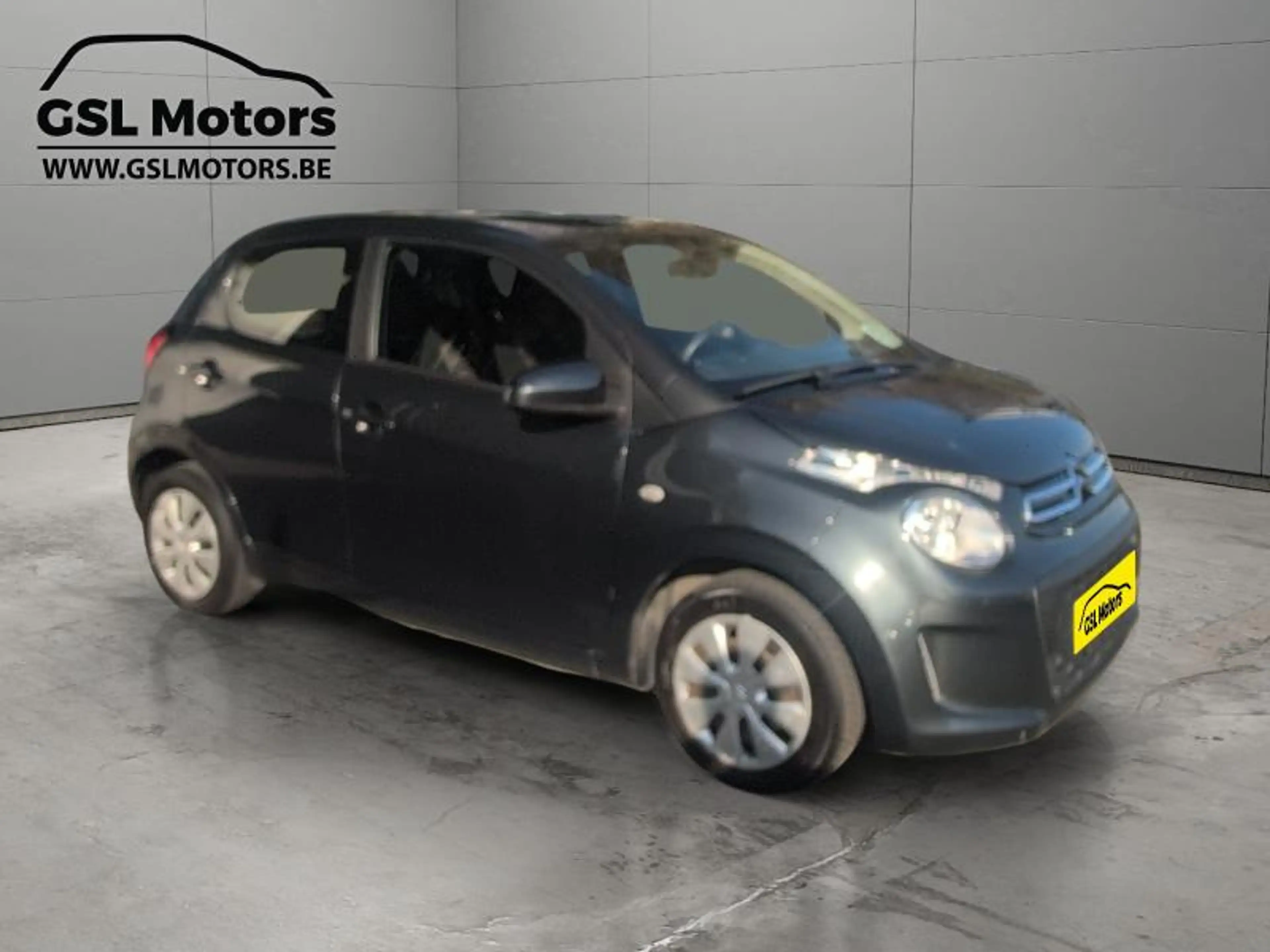 Citroen C1 1.0 72cv 5 portes Gris 05/19 73546km Airco Cruise — photo 3