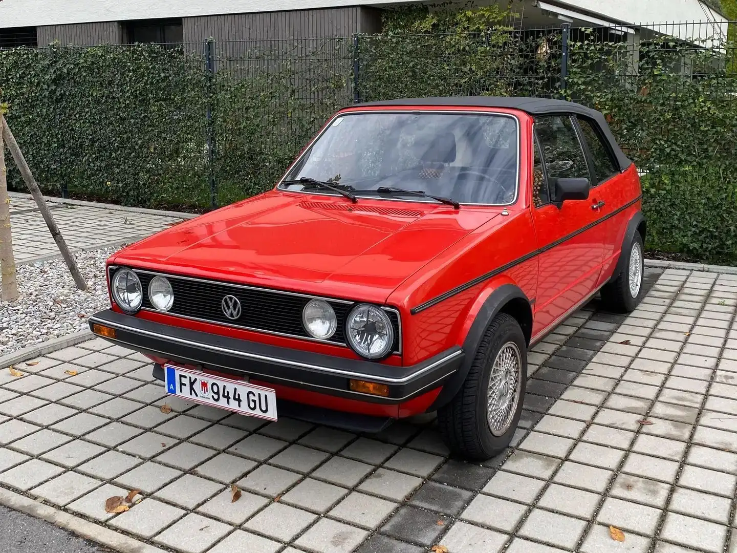 Volkswagen Golf Cabriolet Golf GL Red - 1