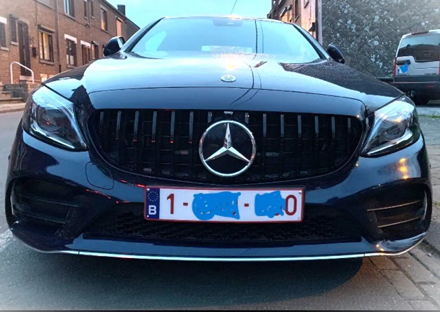 Mercedes-Benz C 180 AMG Синій - 1