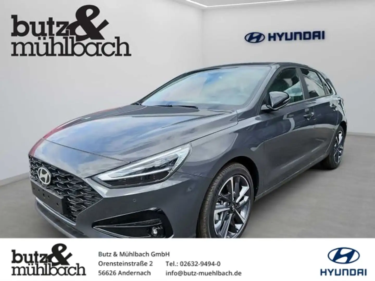 Hyundai i30 1.0 T-GDI DCT Advantage Grau - 1