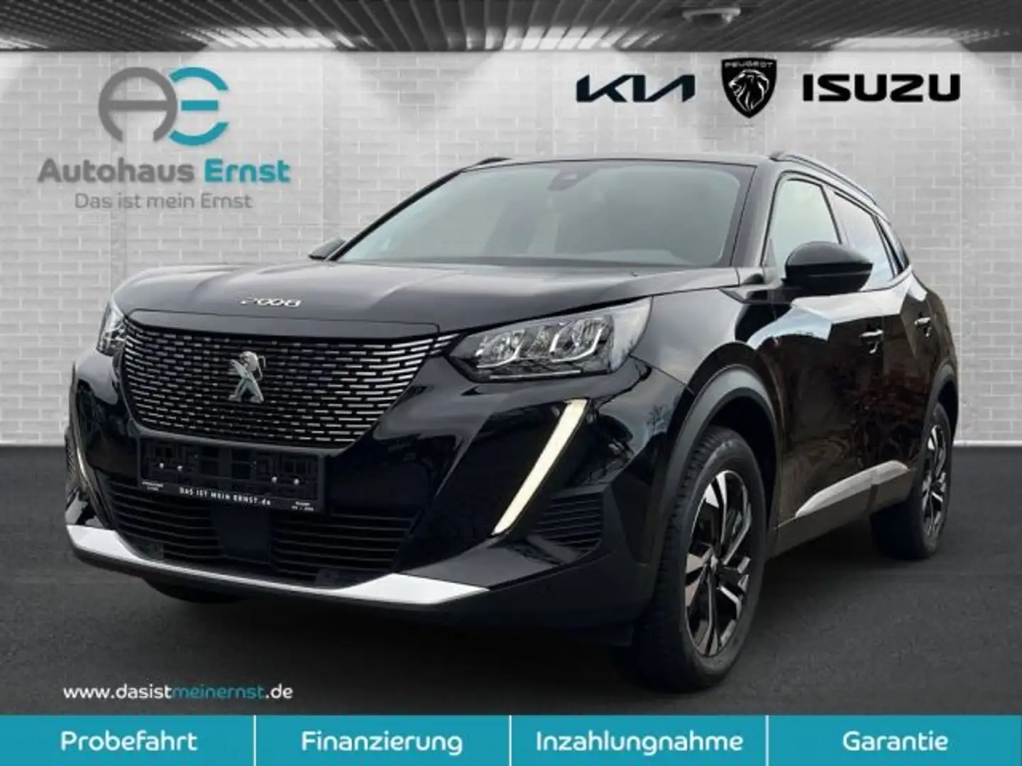 Peugeot 2008 PureTech 130 Allure Schwarz - 1