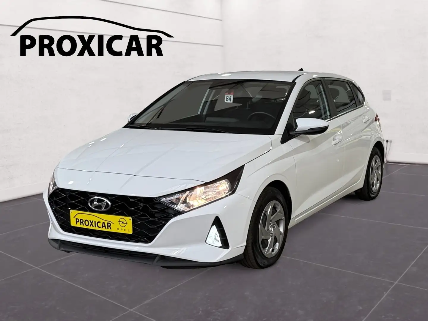 Hyundai i20 1.0 100cv T-GDi Automatique Carplay*Cruise*Camera Blanc - 1