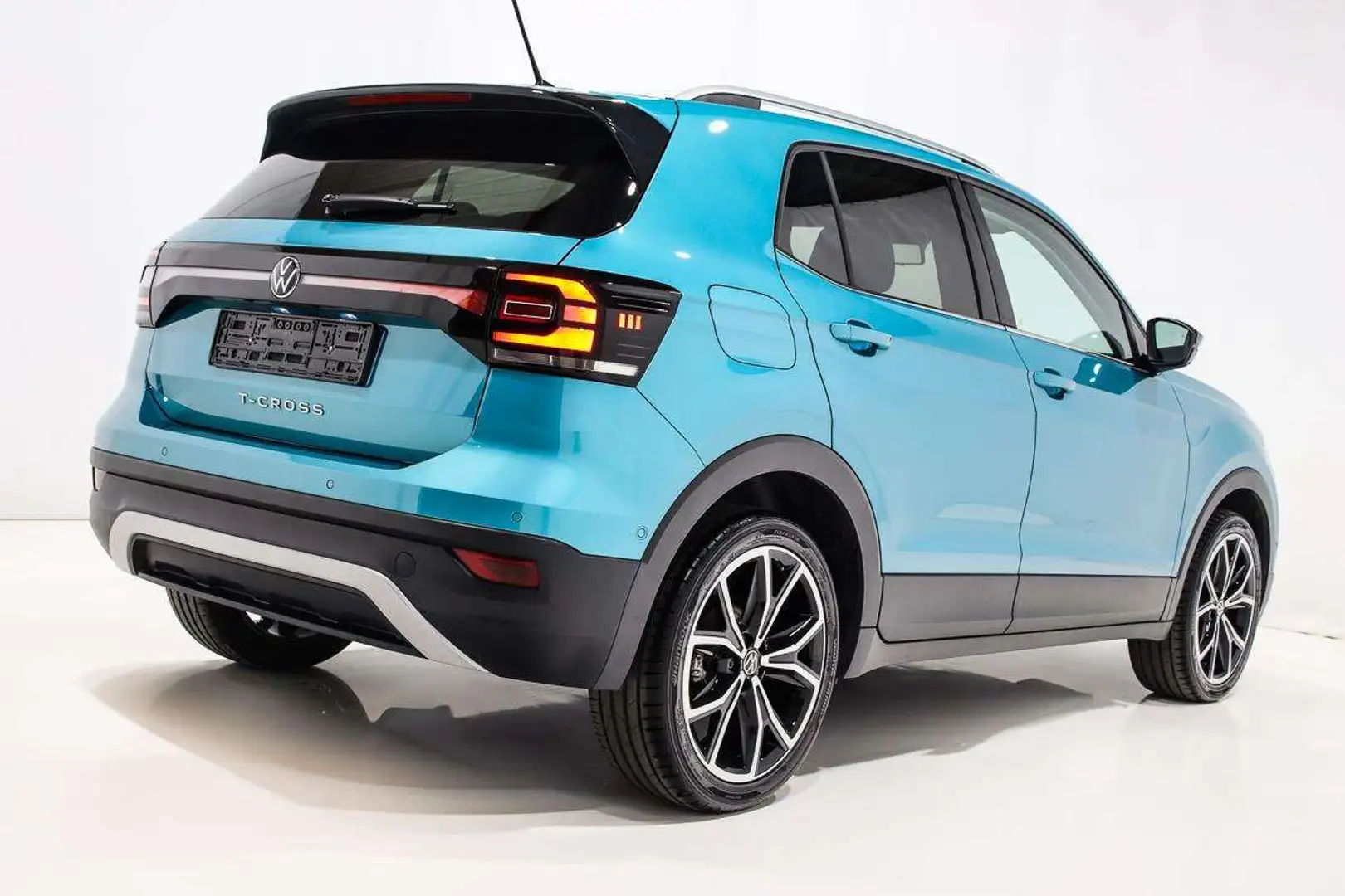 Volkswagen T-Cross 1.0 TSI 115 STYLE LED CLIM AUTO RADAR JA18 Blau - 2