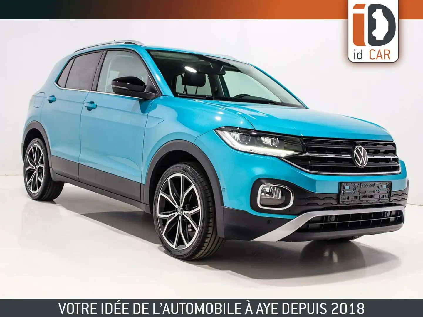 Volkswagen T-Cross 1.0 TSI 115 STYLE LED CLIM AUTO RADAR JA18 Blau - 1