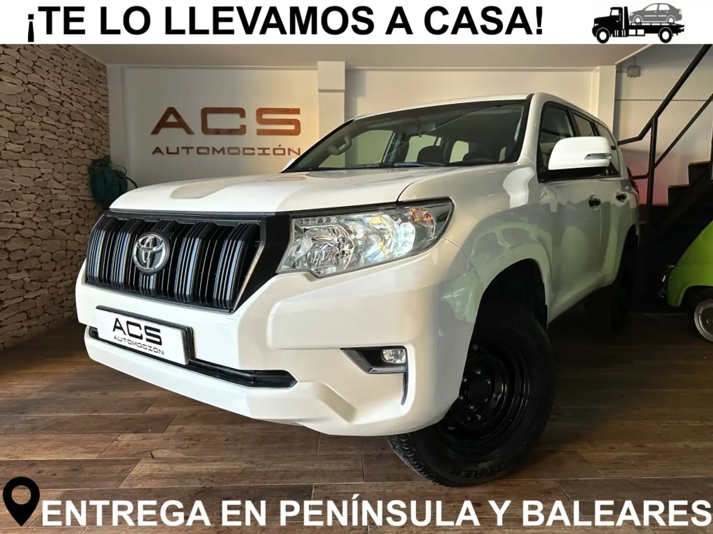 Toyota Land Cruiser D-4D GX 7 plazas Blanco - 1