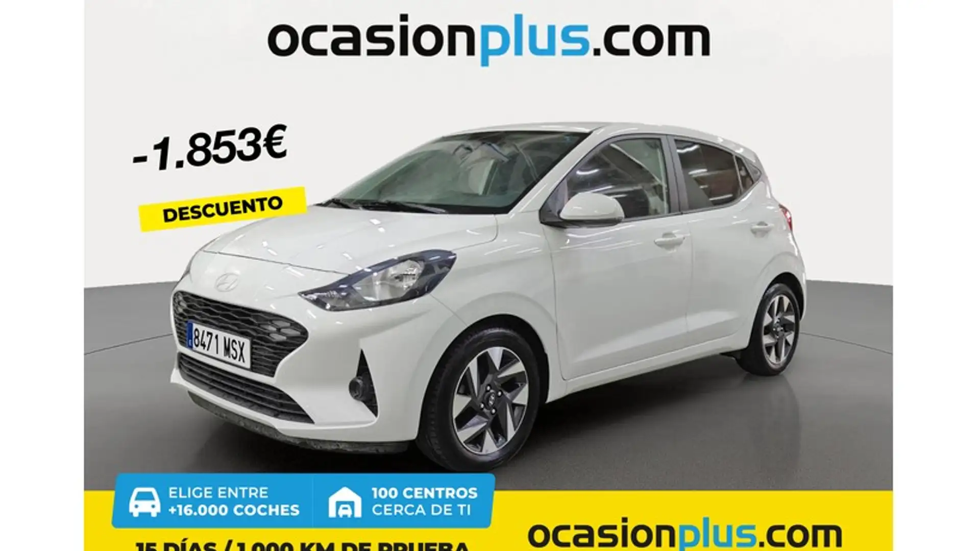 Hyundai i10 1.0 MPI Klass Blanco - 1
