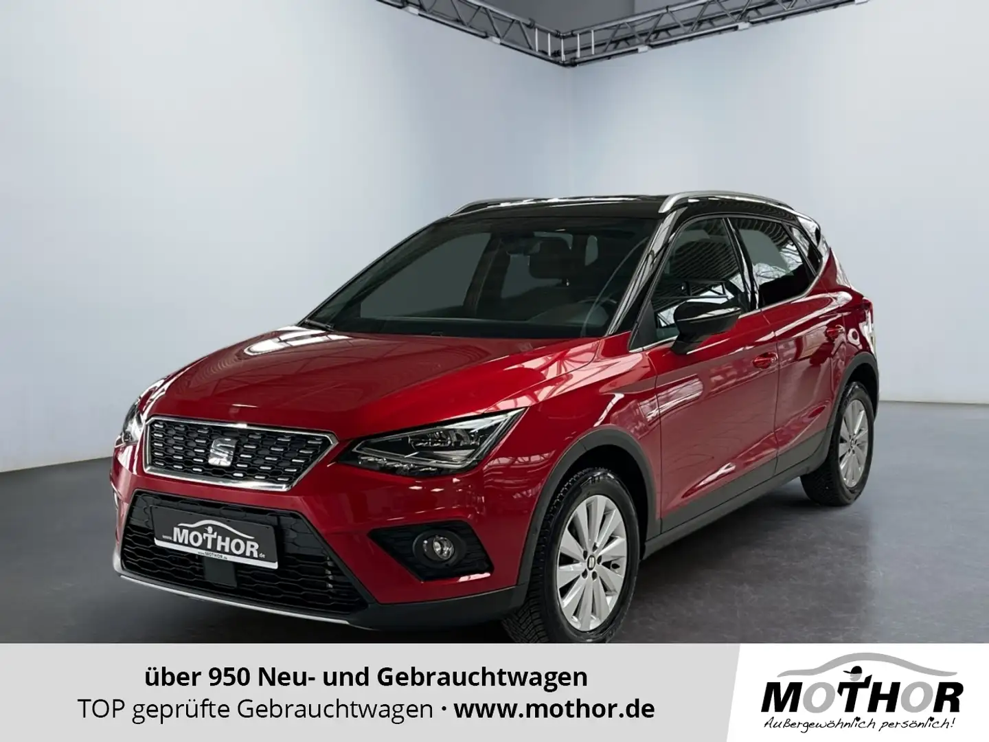 SEAT Arona Xcellence TSI DSG ACC SpurH LM KAM LED Červená - 1