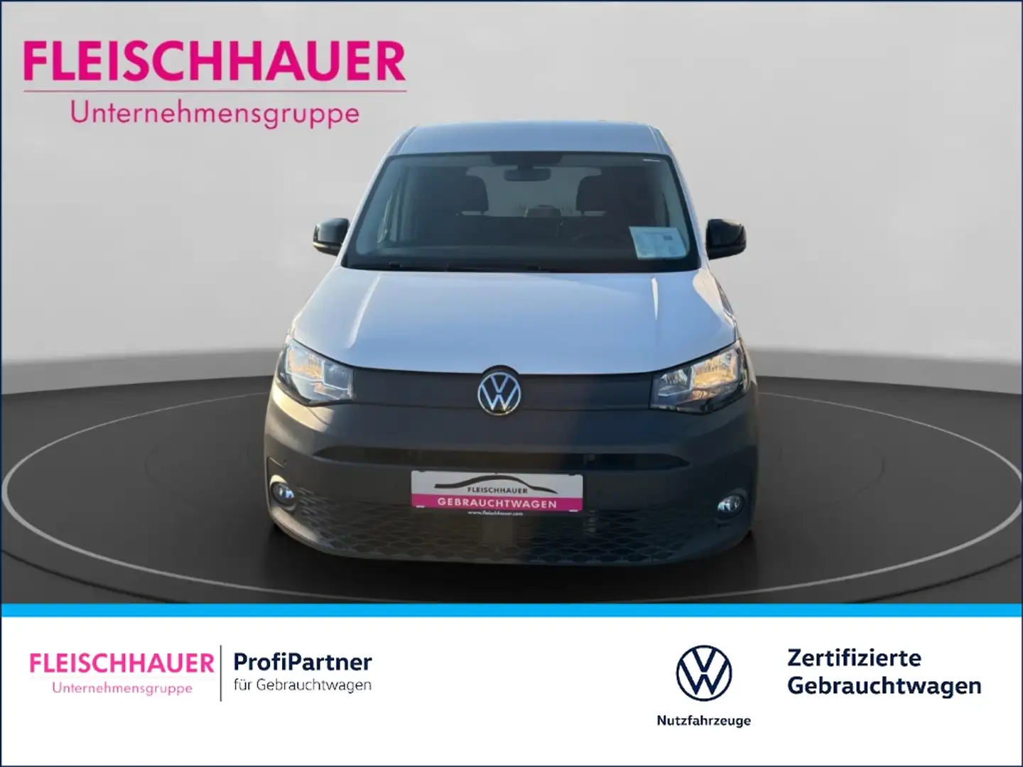 Volkswagen Caddy Cargo EcoProfi 1.5 TSI+NAVI+DAB+PARKLENKAS Weiß - 2
