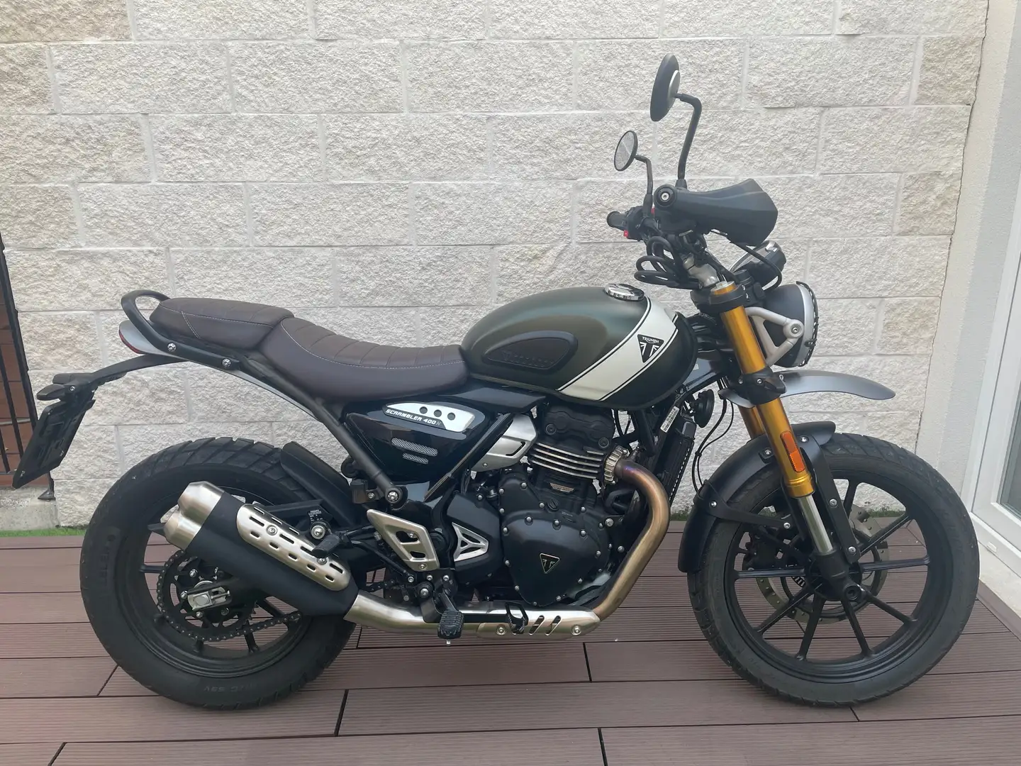 Triumph Scrambler 400 X X Verde - 1