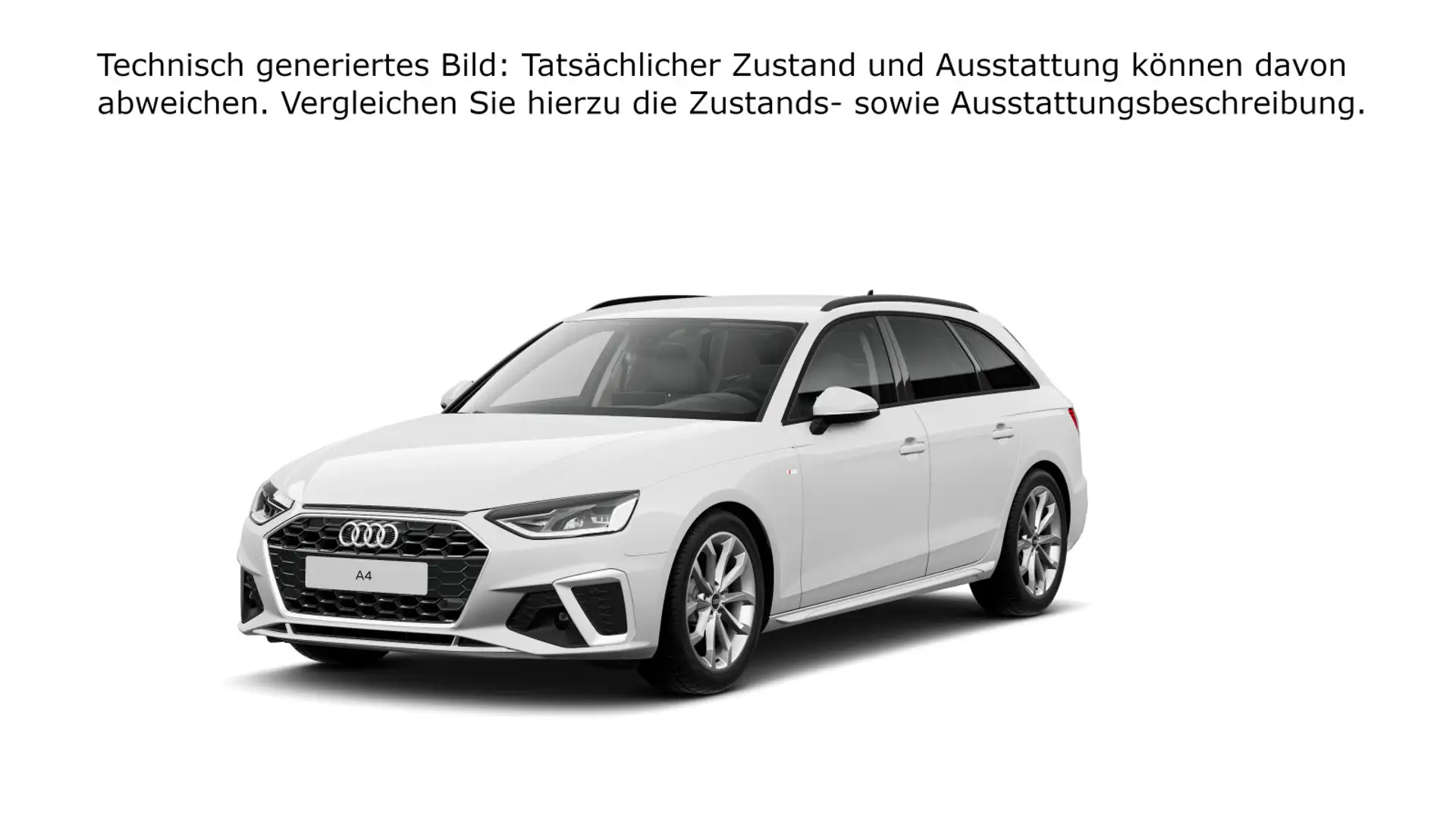 Audi A4 35 TDI S tronic S line Weiß - 2