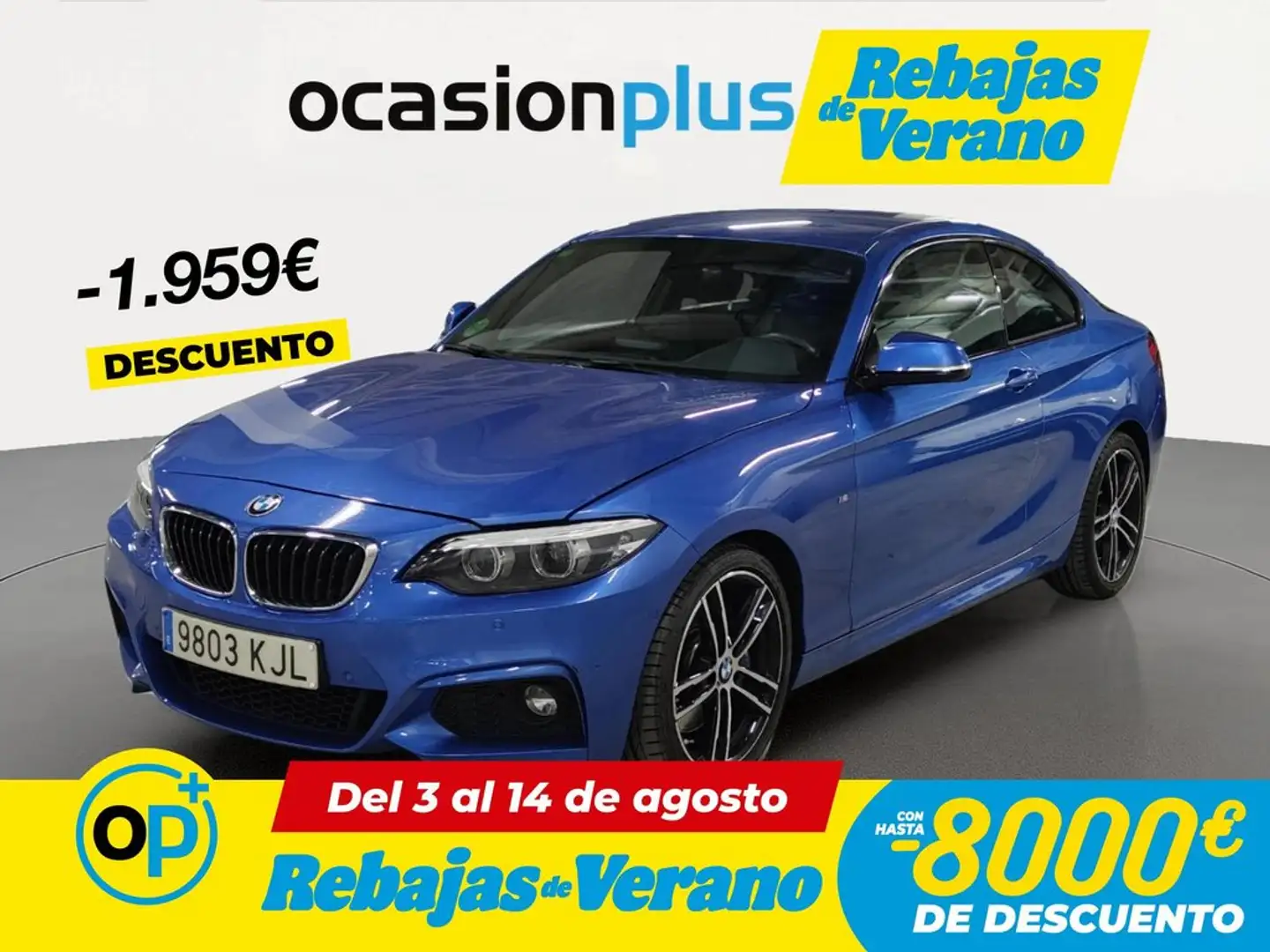 BMW 220 220iA Coupé Azul - 1