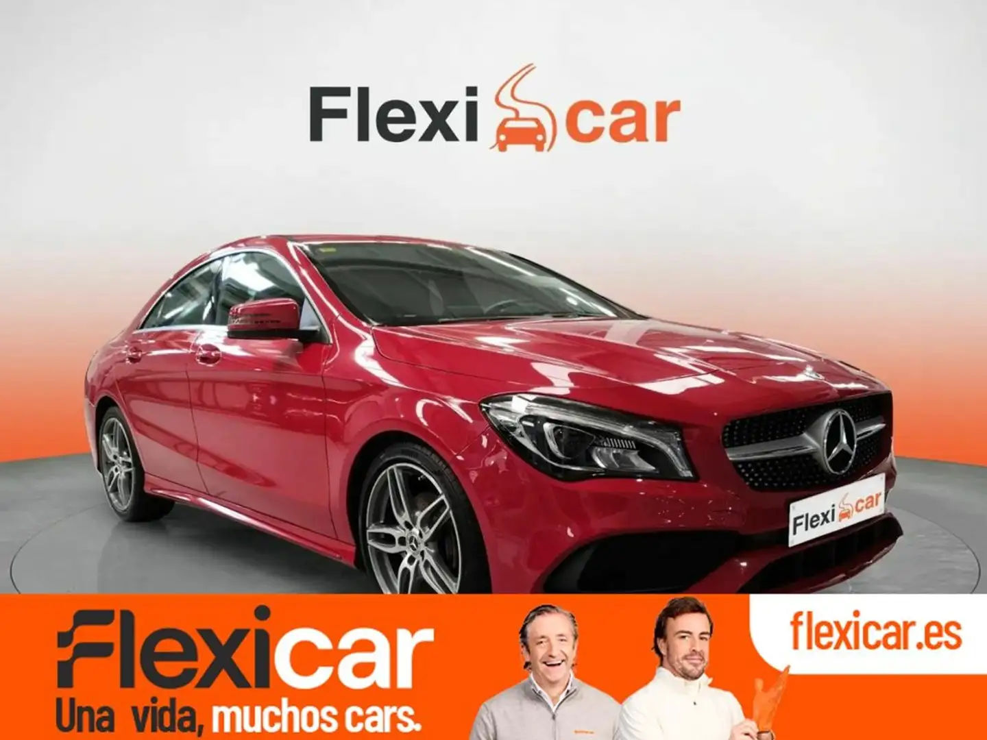 Mercedes-Benz CLA 180 Rojo - 1