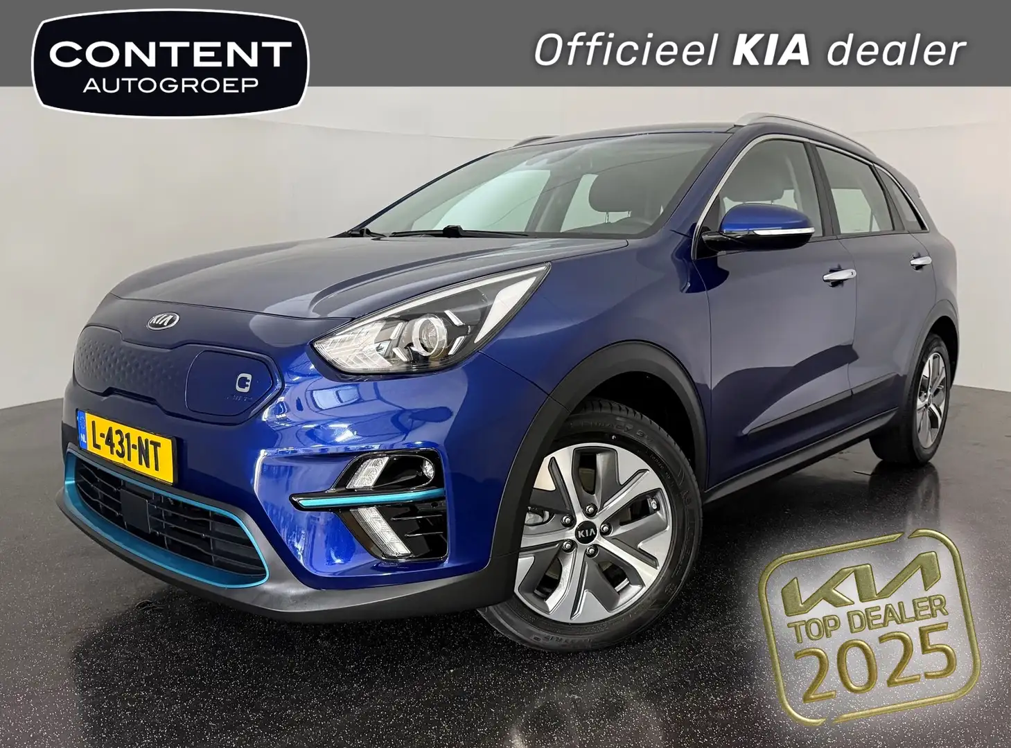Kia e-Niro 64kWh 204pk Aut DynamicLine 3-Fase Blauw - 1