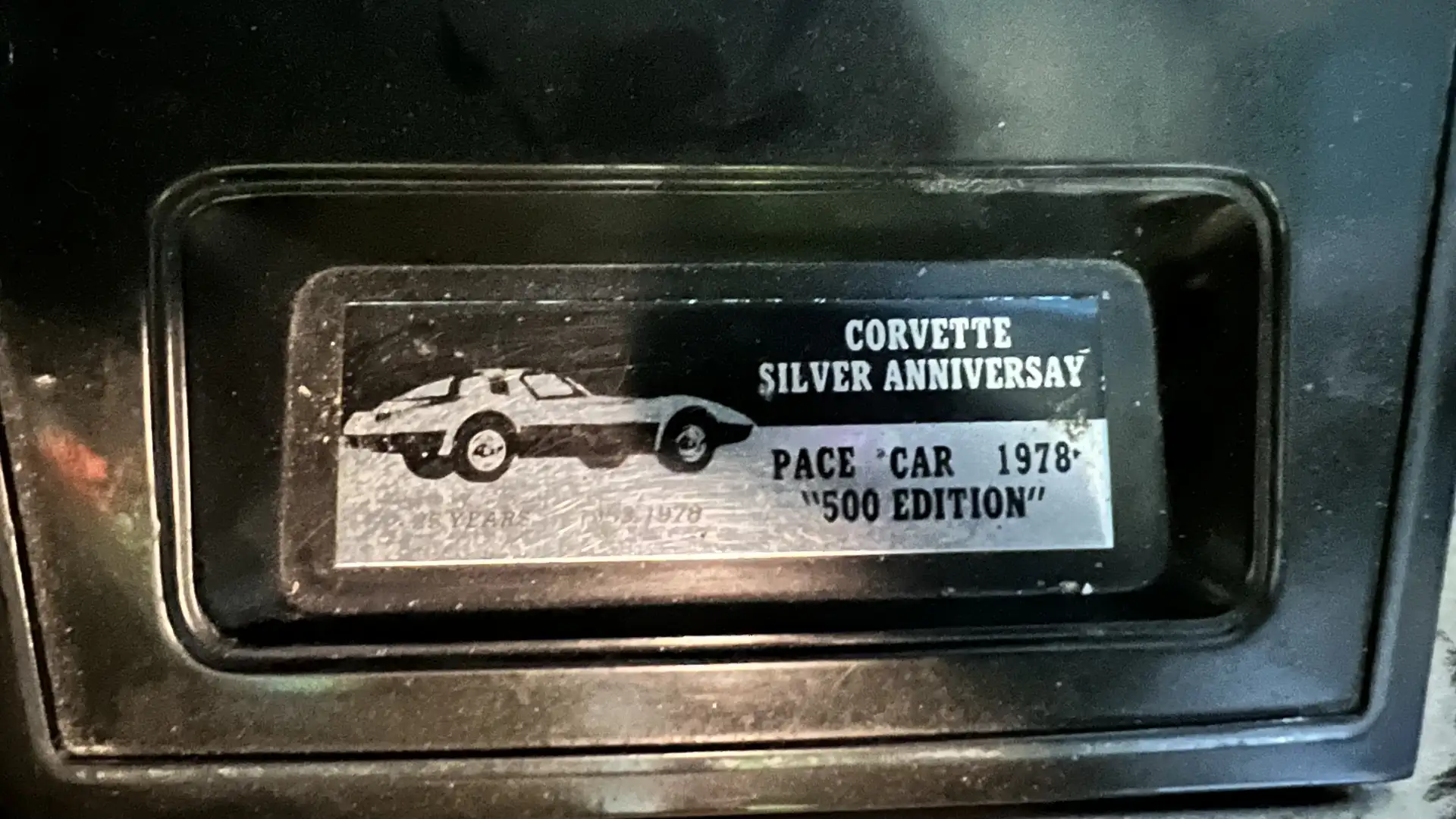 Chevrolet Corvette Argent - 1