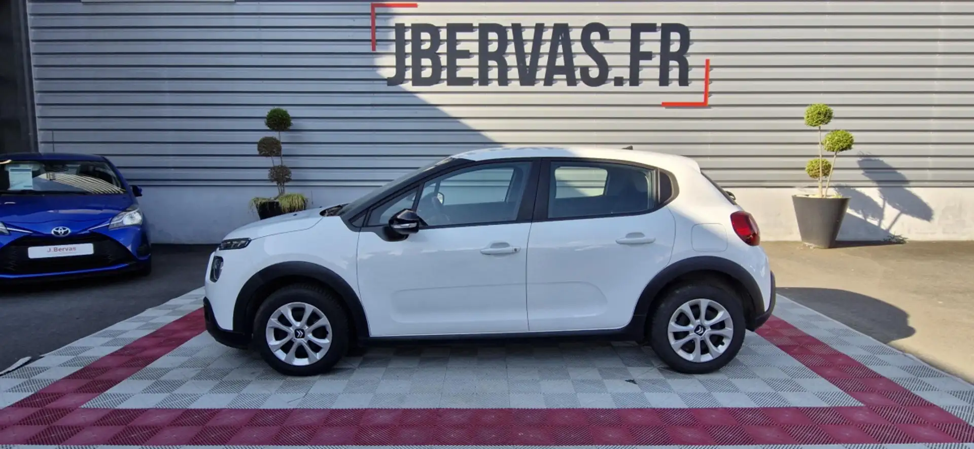 Citroen C3 BUSINESS bluehdi 100 ss bvm feel Blanc - 1