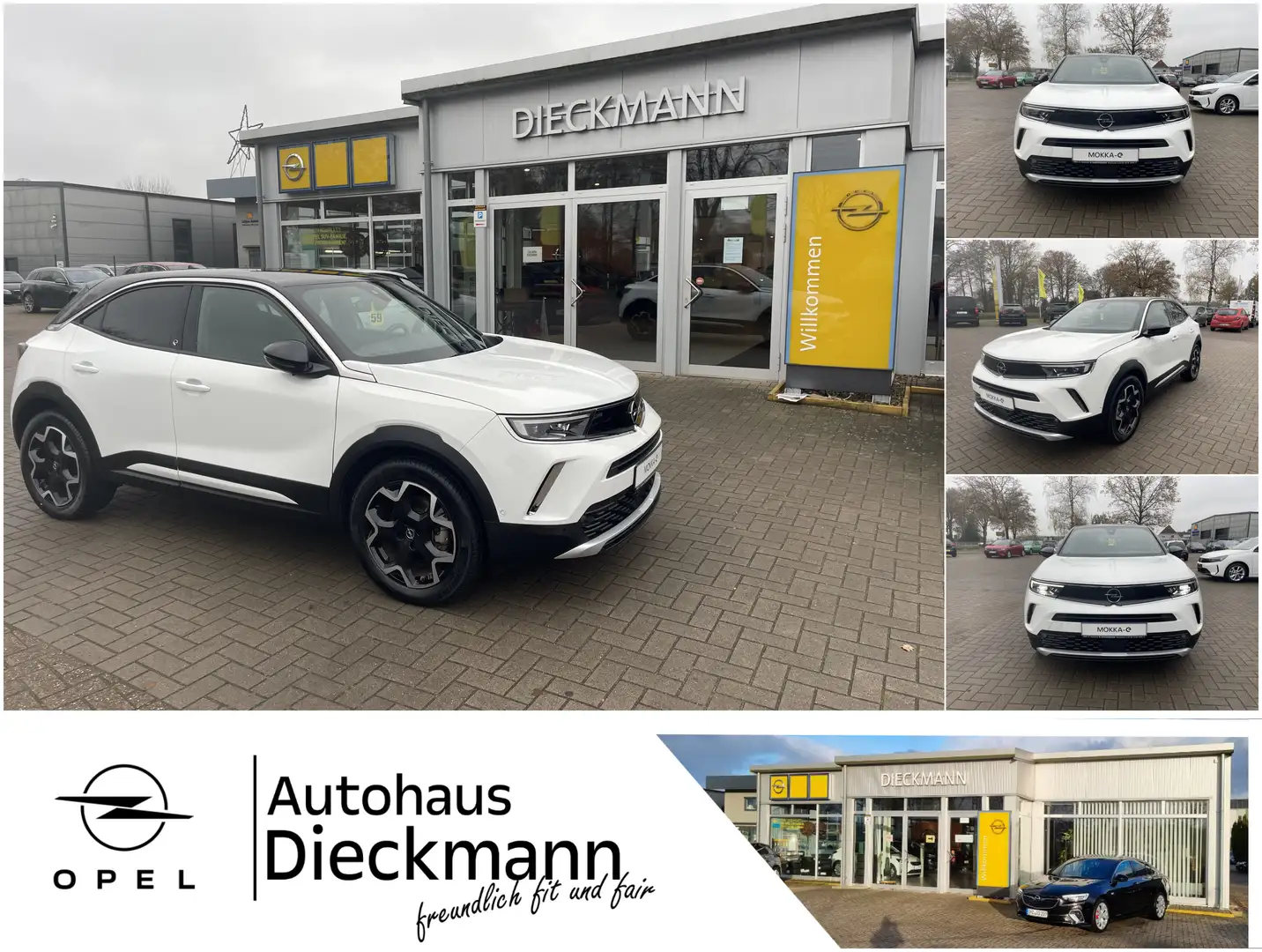 Opel Mokka-E Mokka e Ultimate Leder Navi SHZ LED RFK Weiß - 1