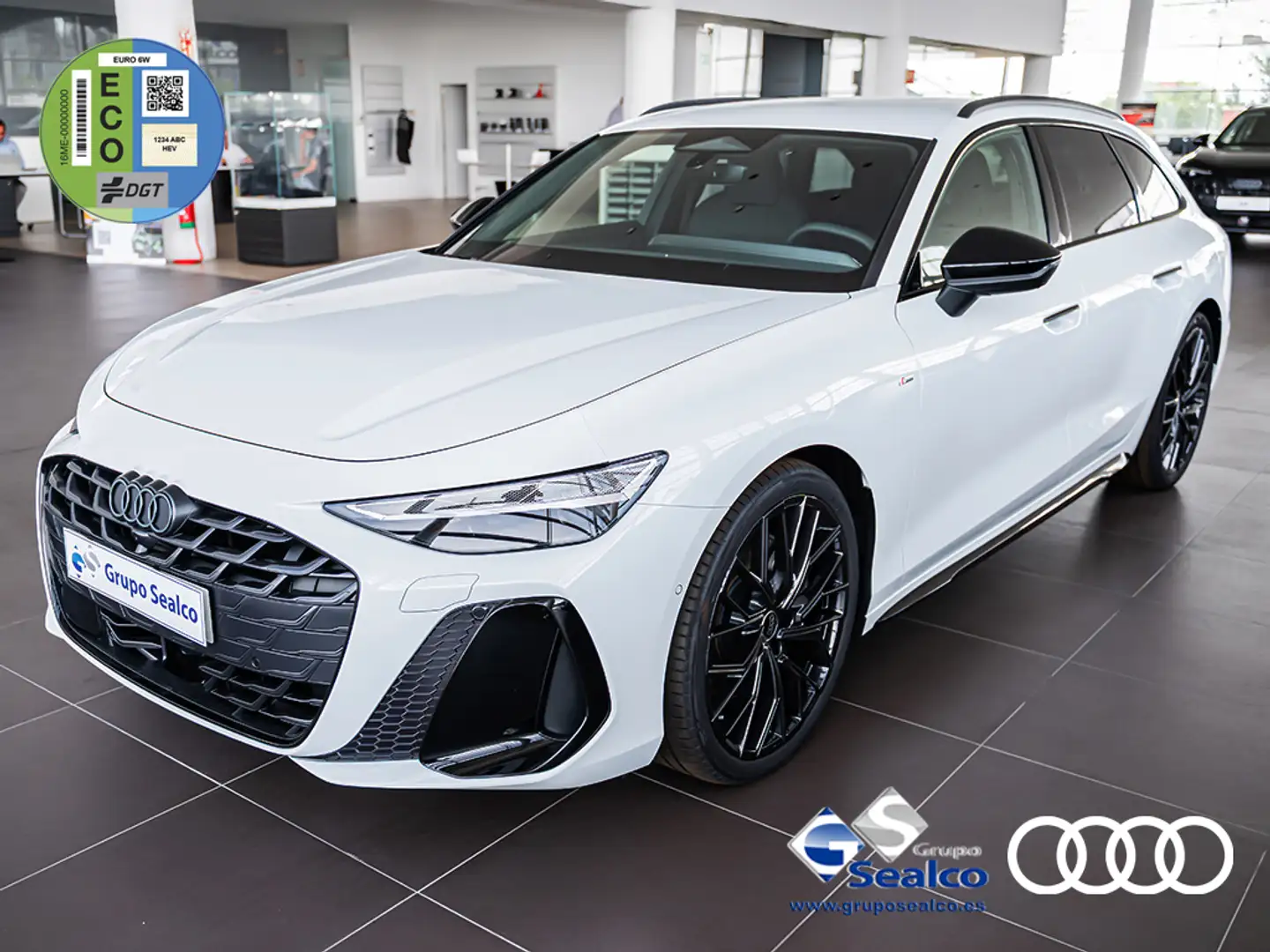 Audi A6 Avant 2.0TDI Black line quattro S tronic Bianco - 1