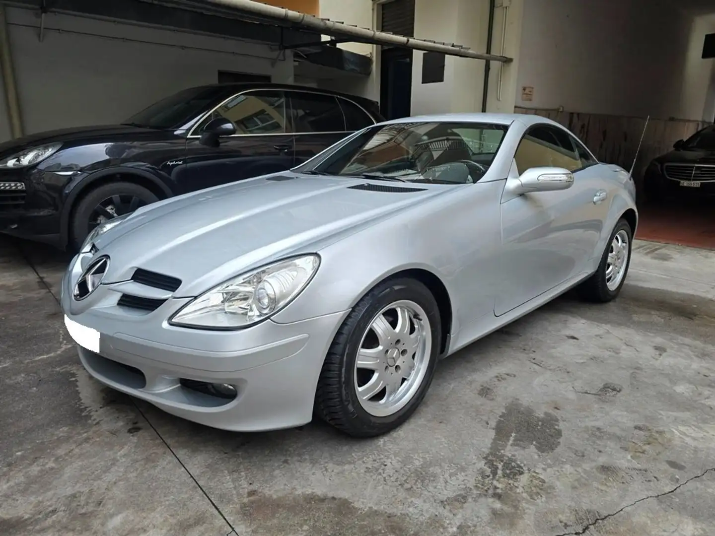 Mercedes-Benz SLK 200 kompressor AUTOM/AIRSCARF/CRS Argento - 1