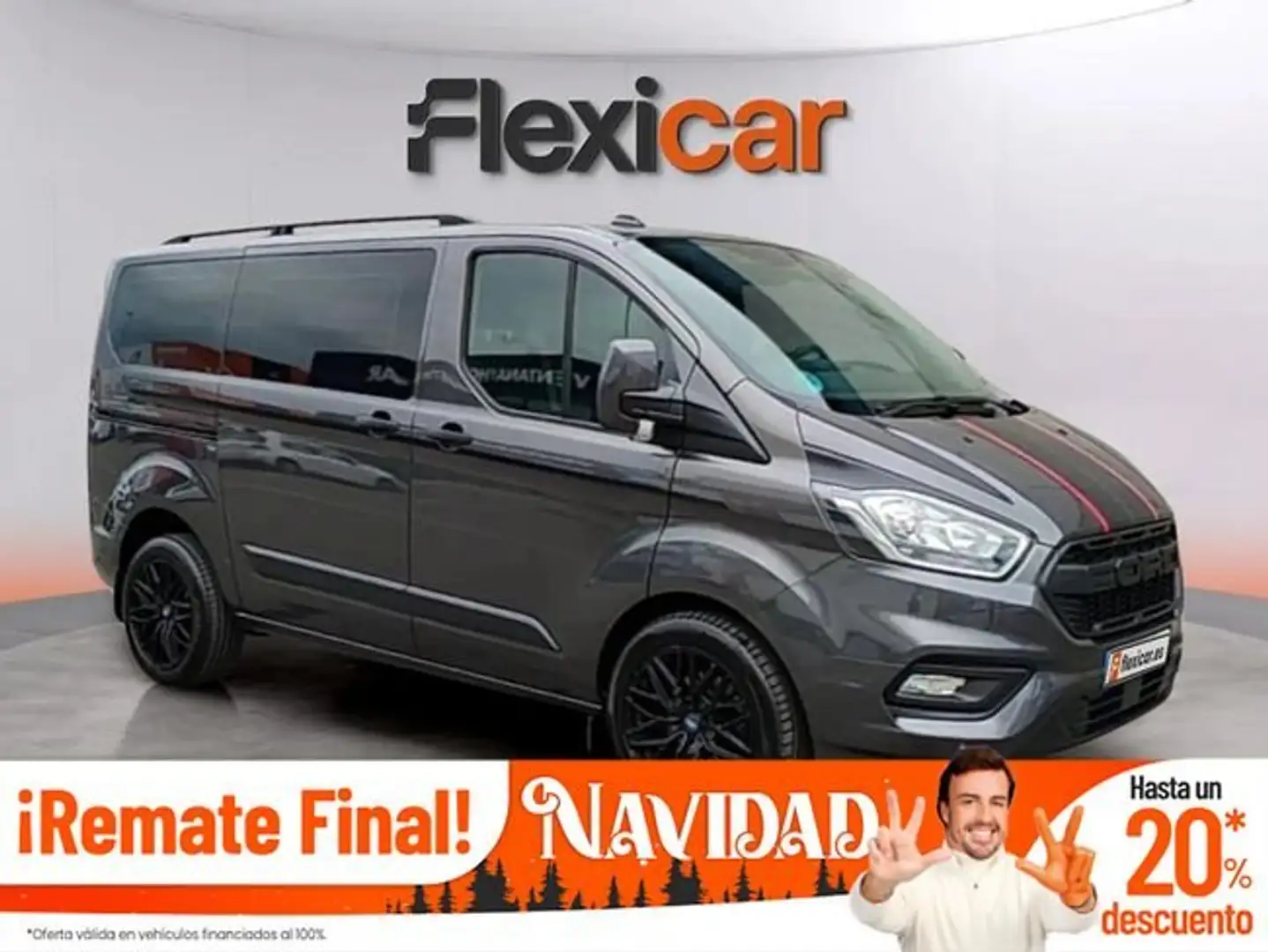 Ford Tourneo Custom 2.0 EcoBlue Titanium Aut. 170 Gris - 1
