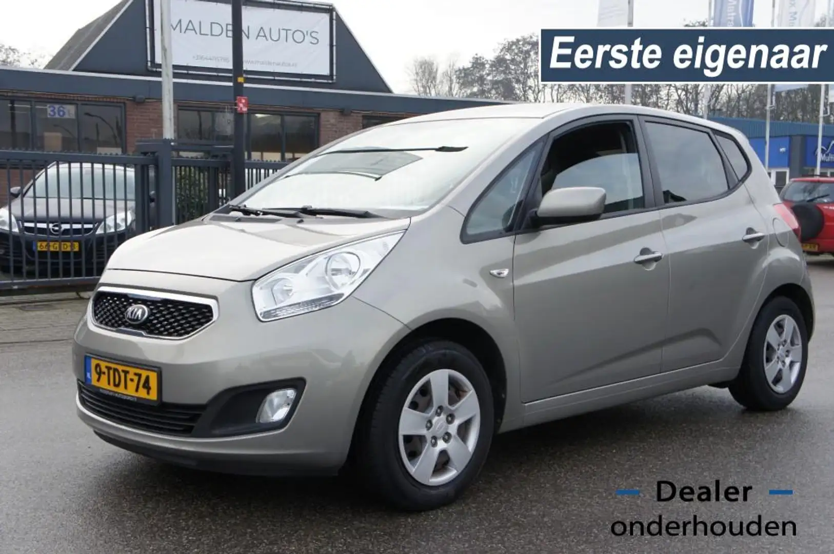 Kia Venga 1.4 CVVT 20TH ANNIV. 1eEIG TREKHAAK/NAVI/CRUISECON Gris - 1
