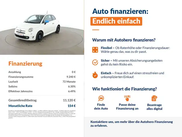 Fiat 500 view 2