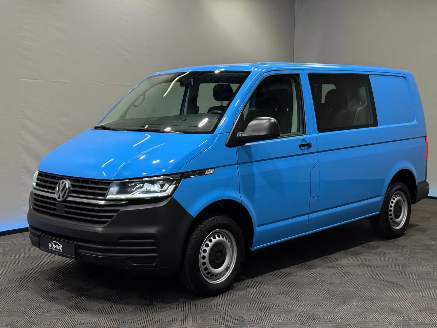 Volkswagen T6.1 Transporter T6.1 Kasten Plus kurz 5-SITZ | NUR GEWERBE! Bleu - 2