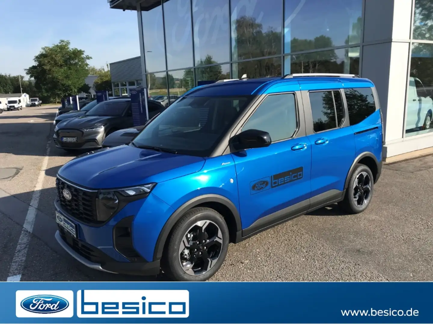 Ford Tourneo Courier Active+PDC+ACC+BLIS+Klimaautomatik Azul - 1