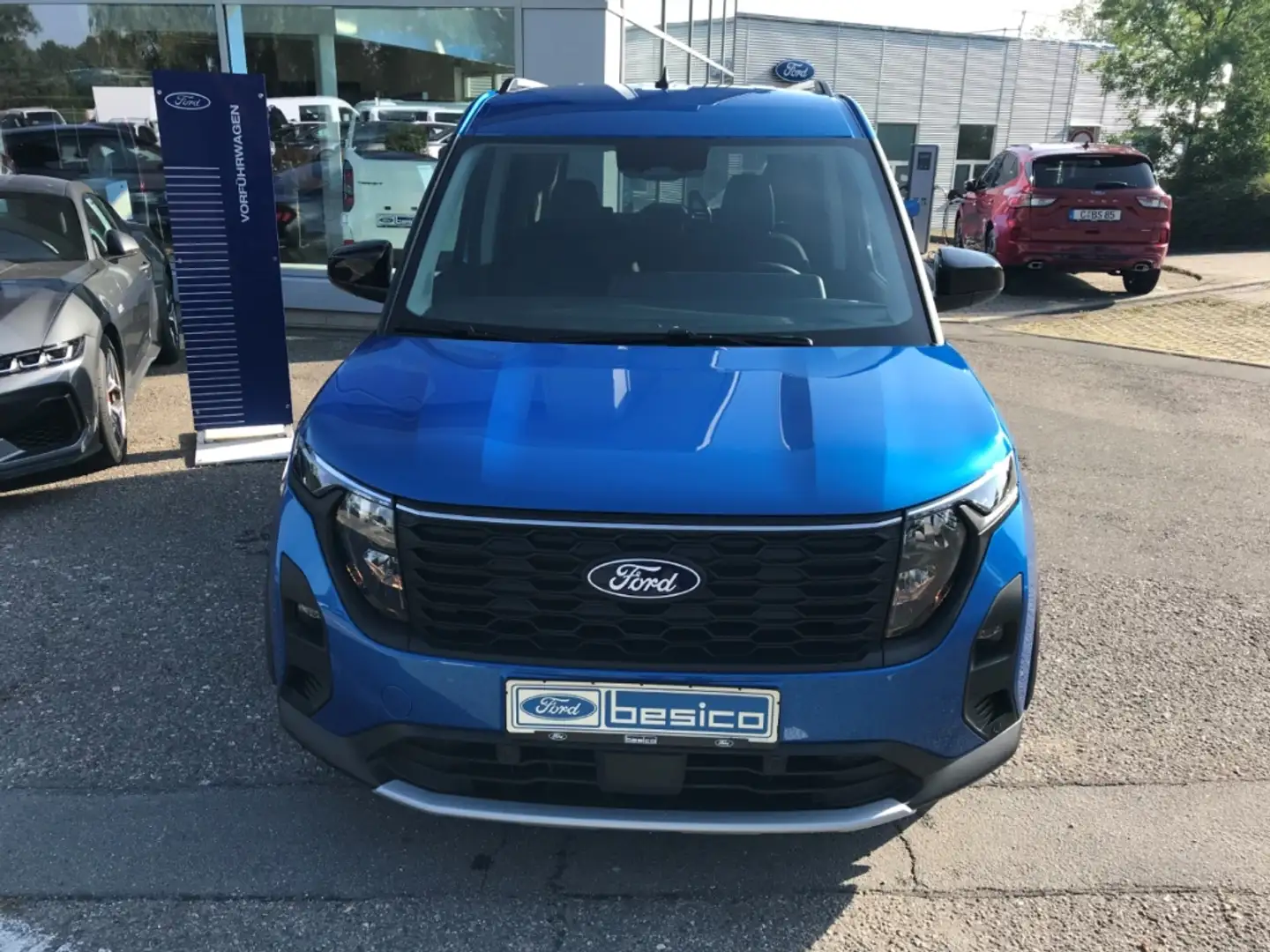 Ford Tourneo Courier Active+PDC+ACC+BLIS+Klimaautomatik Azul - 2