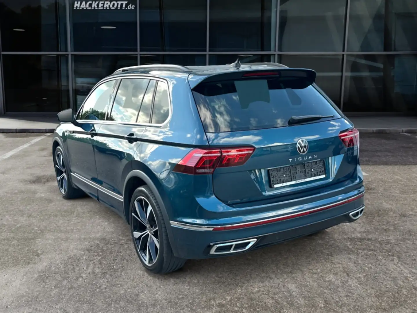 Volkswagen Tiguan R-Line 2.0 TDI DSG Matrix-LED AHK Navi ACC Bleu - 2