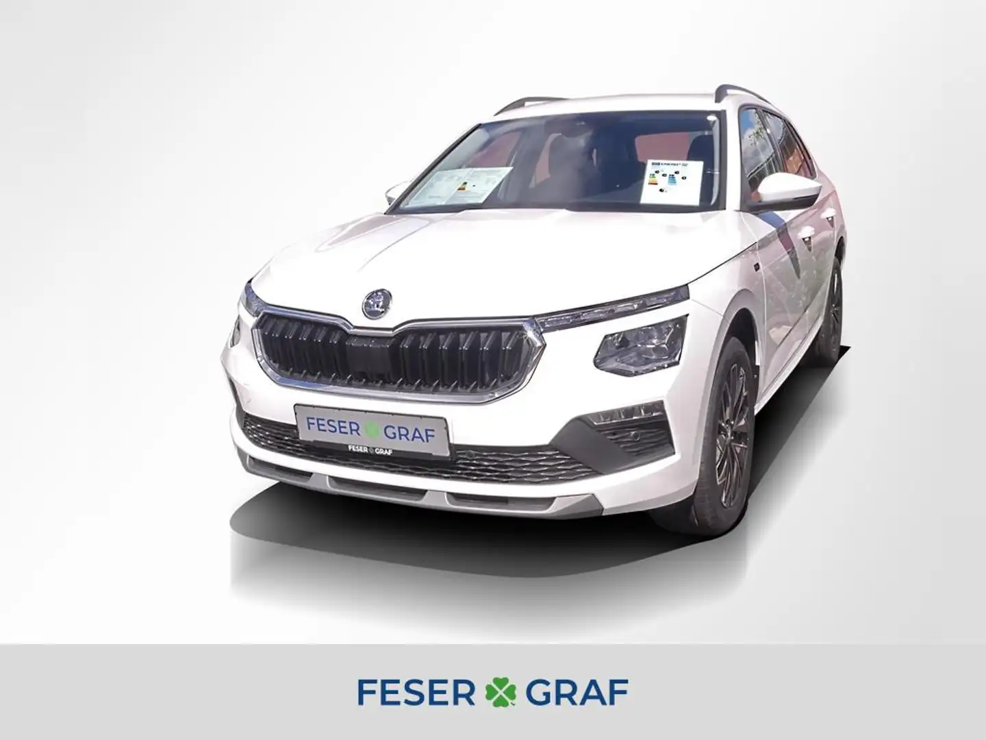 Skoda Kamiq Selection 1,0l TSI *SHZ LHZ RFK MATRIX* Blanc - 1
