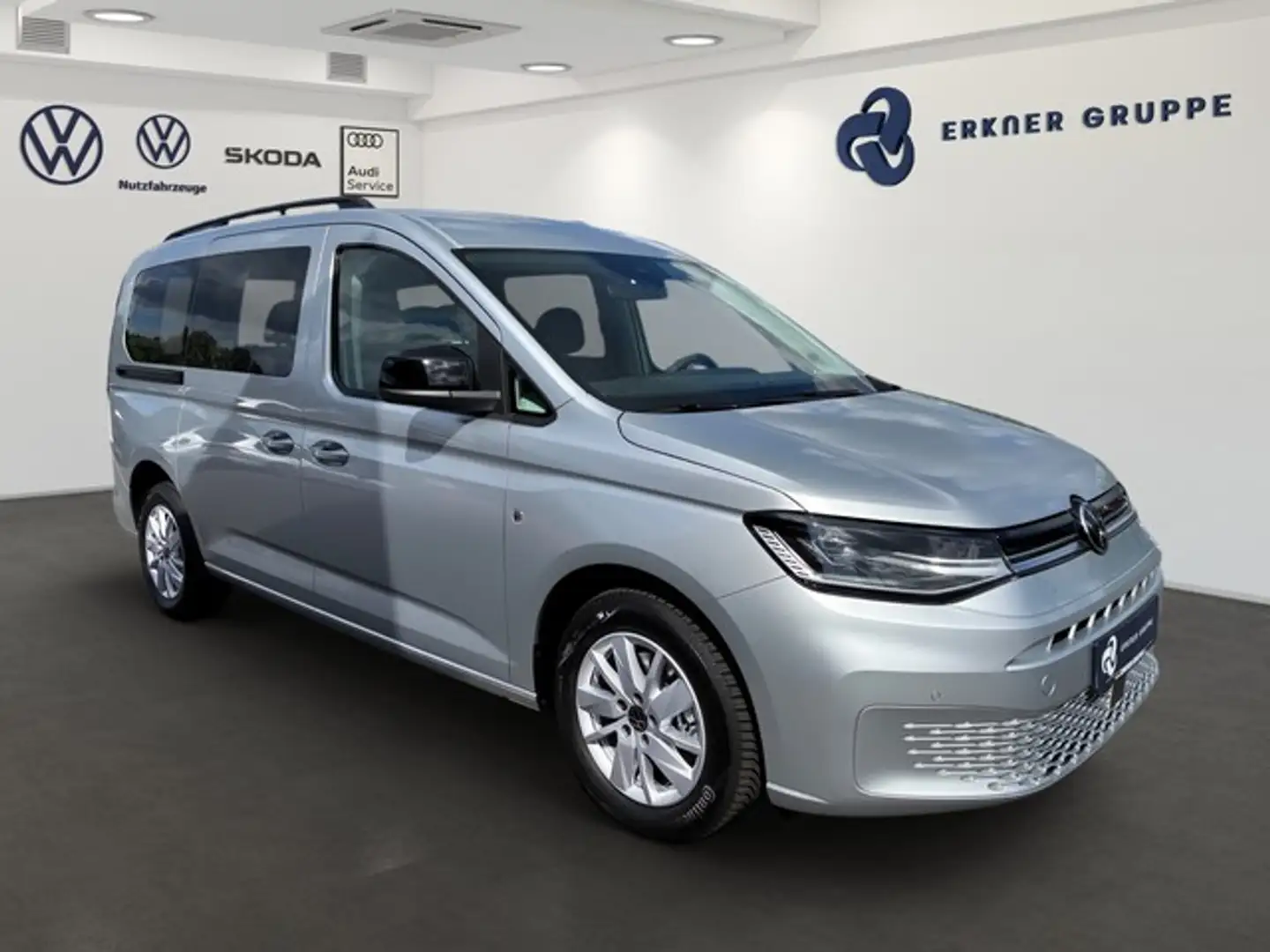 Volkswagen Caddy Maxi 2.0TDI DSG Life +GJR+LED+ Argintiu - 2