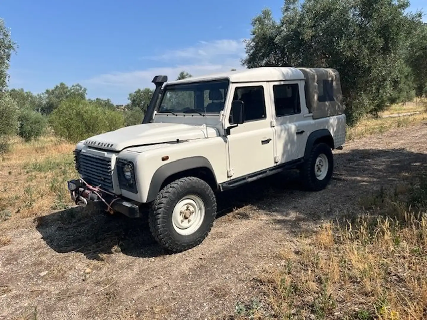 Land Rover Defender Defender 110 2.4 td S Crew Cab Bianco - 1