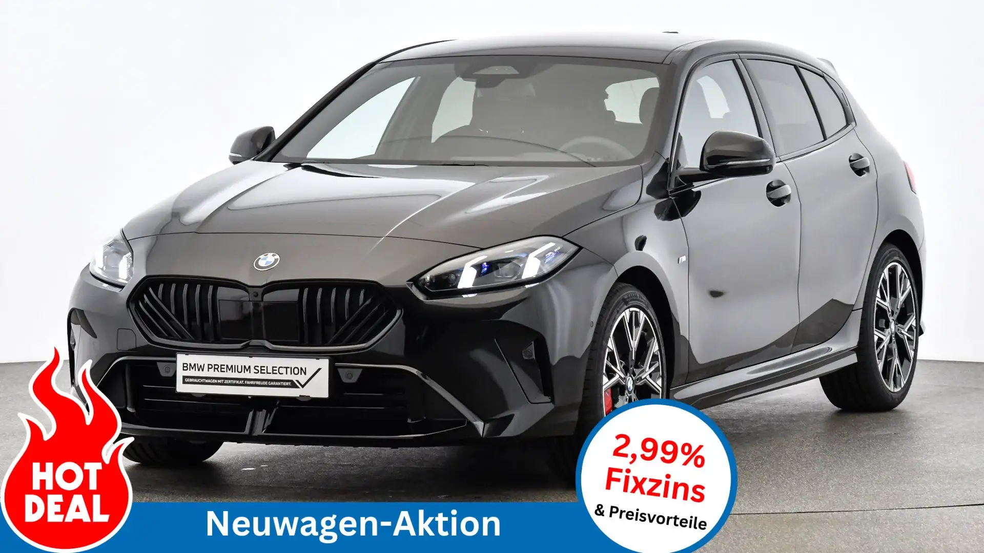 BMW 120 M Sportpaket Pro Schwarz - 1