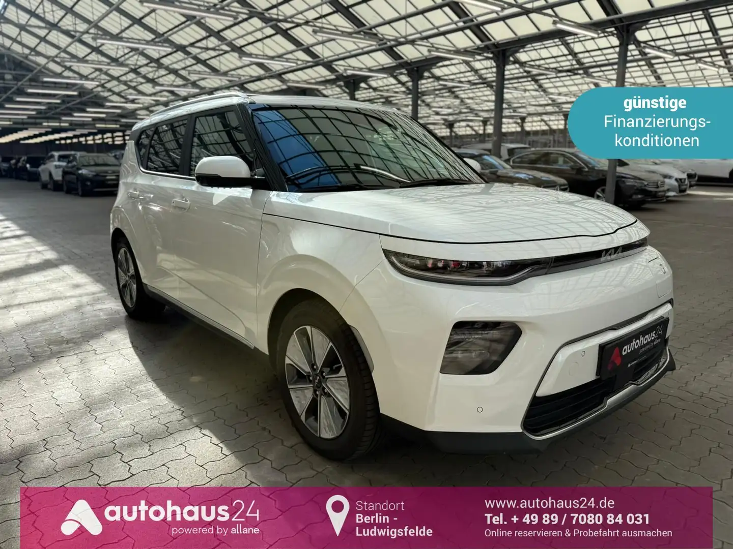 Kia Soul e-Soul Inspiration 64 kWh|HeadUp|LED|Leder Weiß - 1