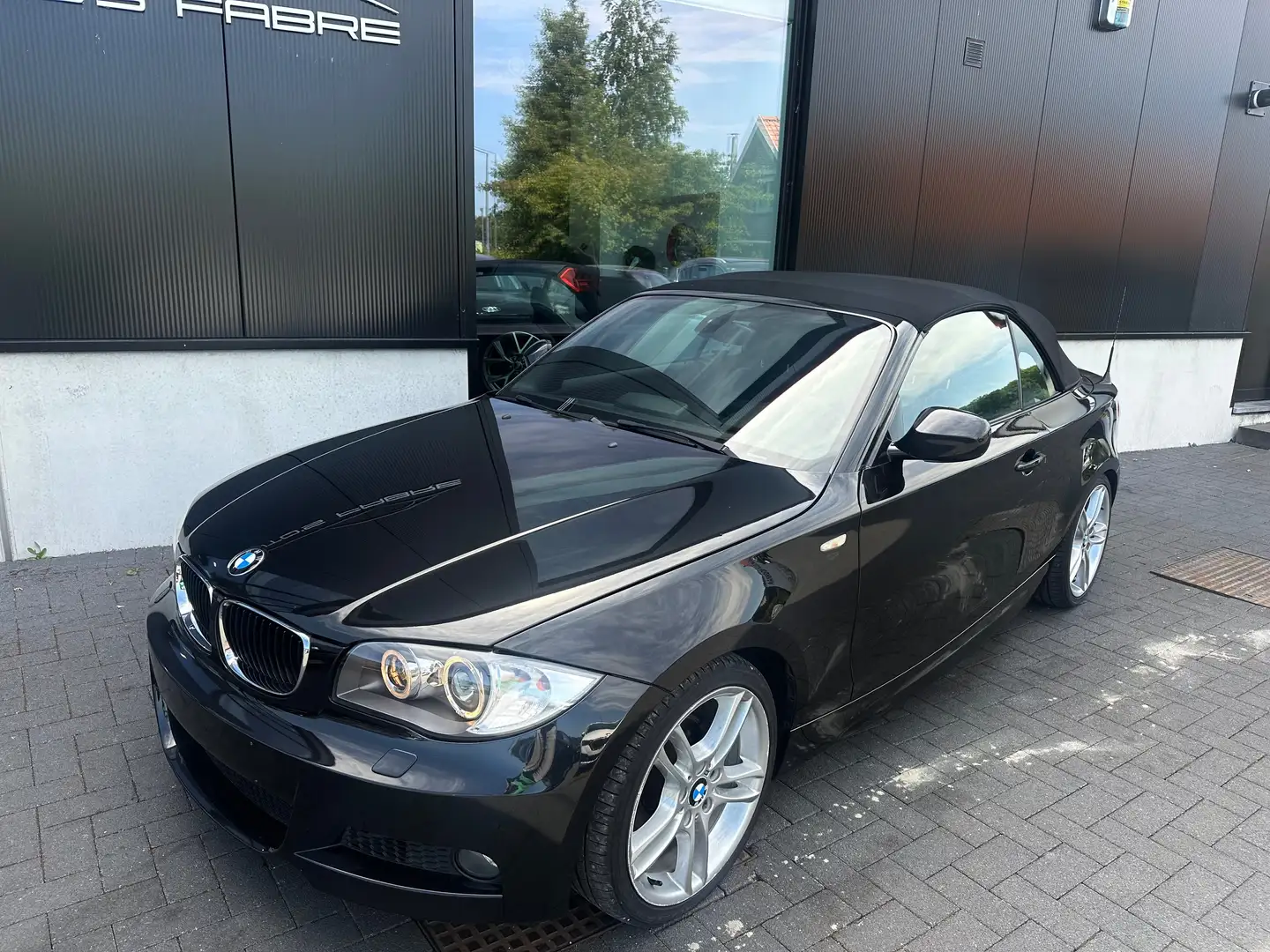 BMW 118 i Cabrio M-Pack 78000km GPS 1Ste eigenaar Negro - 1