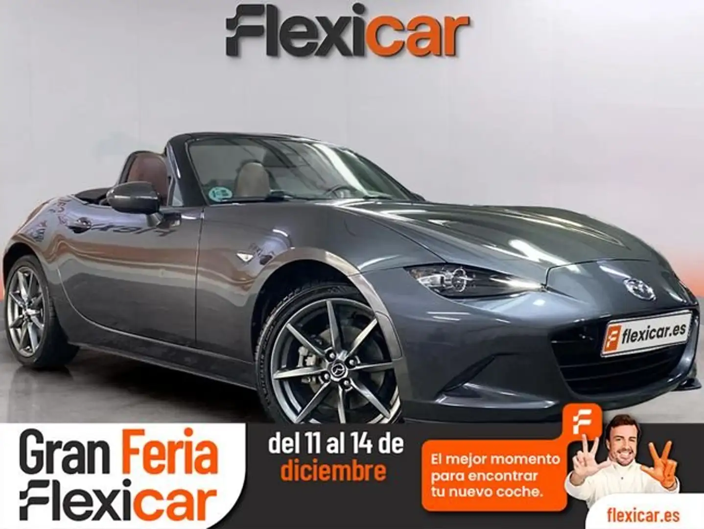 Mazda MX-5 RF 2.0 Zenith Sport Gris - 1