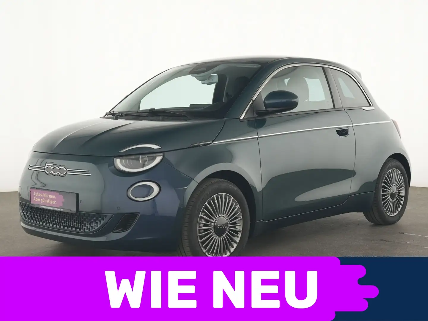 Fiat 500e LED|Navi|Style & Komfort-Paket|Kamera Grün - 1