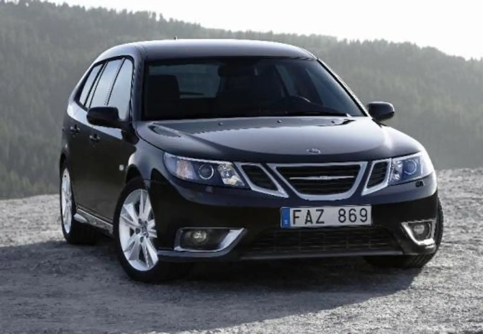Saab 9-3 Sport Hatch 1.9TiD Linear Sport Negro - 2