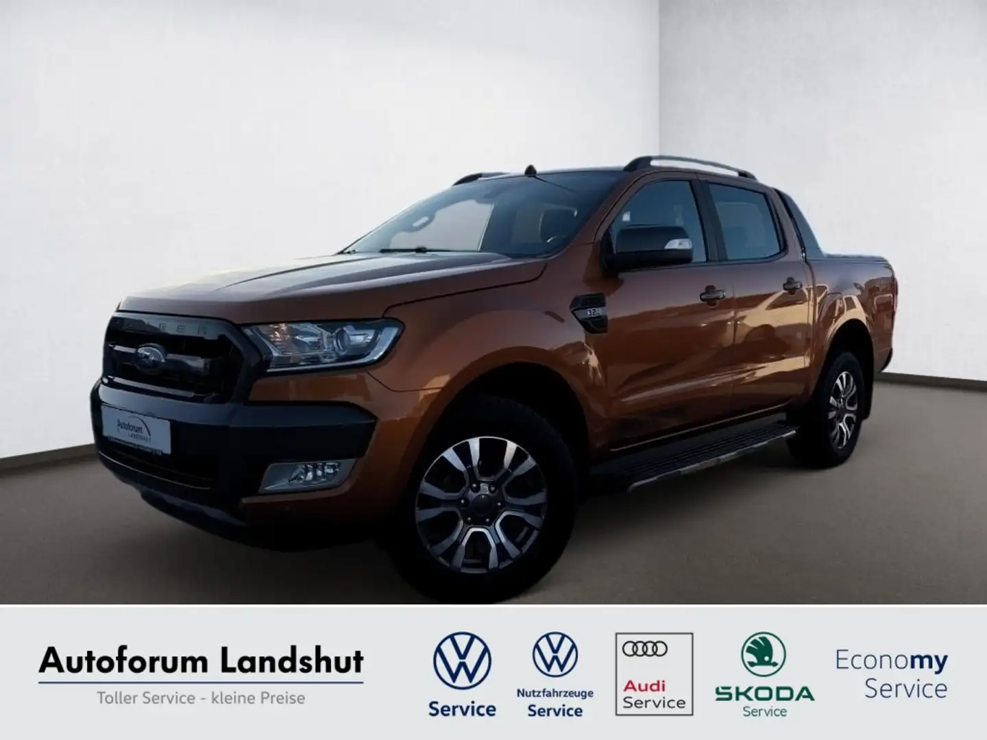 Ford Ranger 3.2 TDCi Wildtrak DK 4x4 DAB*AHK*AUT*PTS Orange - 1