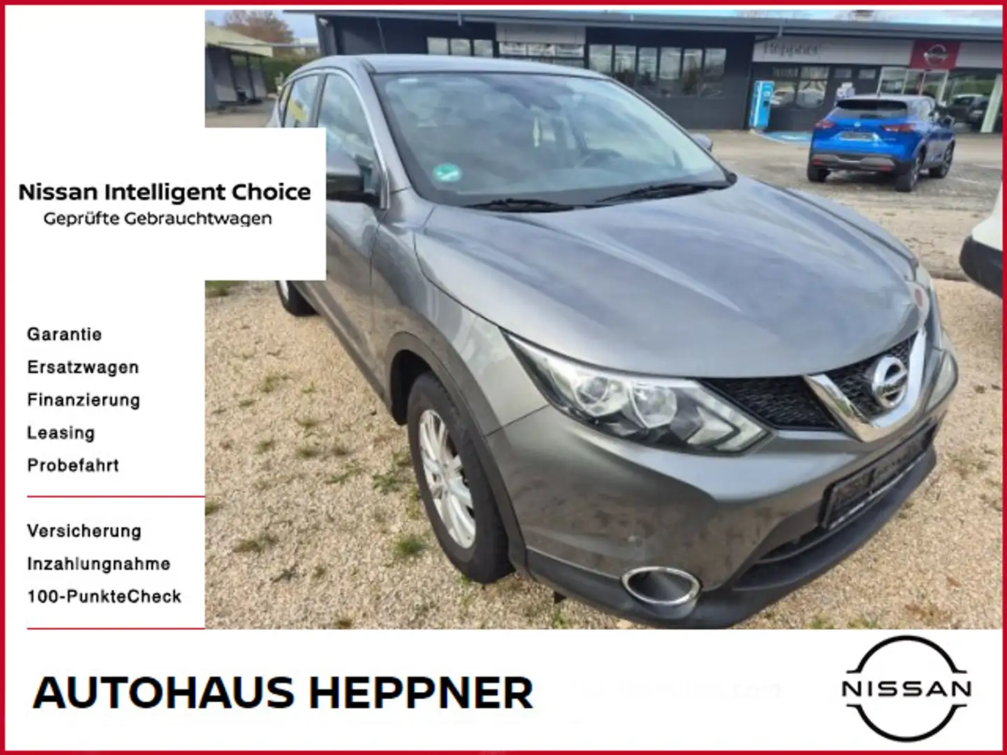 Nissan Qashqai 1.2 DIG-T Acenta 4x2 Navi Kamera Sitzh. Gris - 1