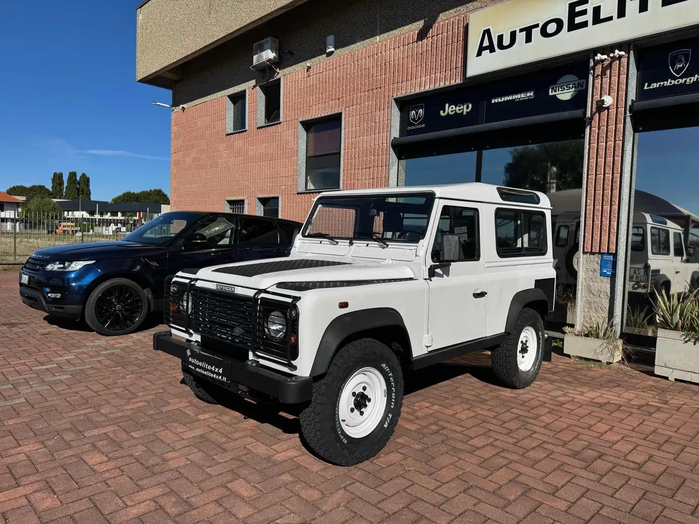 Land Rover Defender 90 2.5 Td5 AUTOCARRO 3 POSTI OTTIME CONDIZIONI Bianco - 1