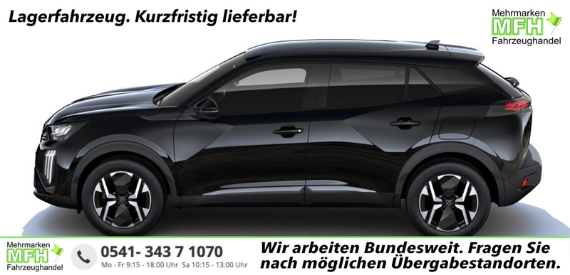 Peugeot 2008 Allure Hybrid Nav ACC 360° CarP Keyl BT SHZ 74 ...