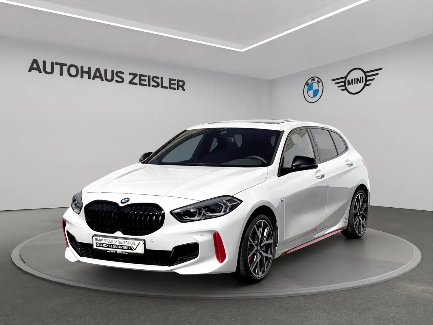 BMW 128 ti Head-Up HarmanKardon PanoDach Weiß - 1