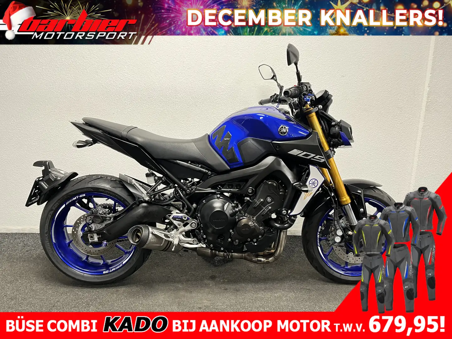 Yamaha MT-09 Kék - 1