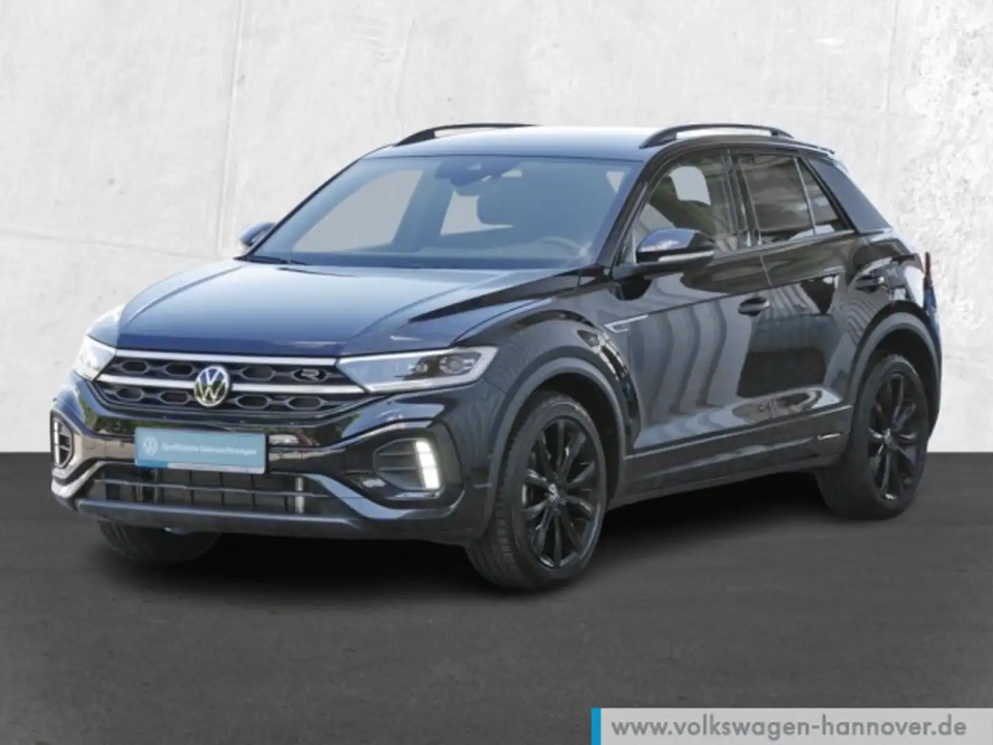 Volkswagen T-Roc 1.5 TSI DSG R-Line Black Style Navi LED Di Schwarz - 2