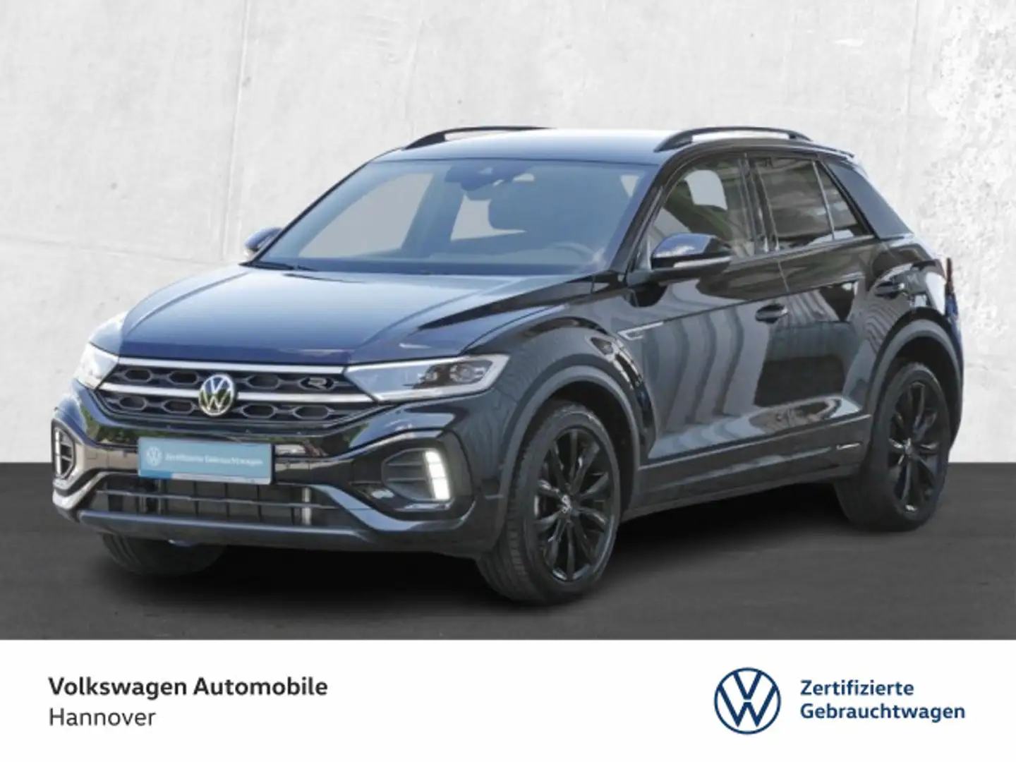 Volkswagen T-Roc 1.5 TSI DSG R-Line Navi LED DigCockpit ACC Negro - 1
