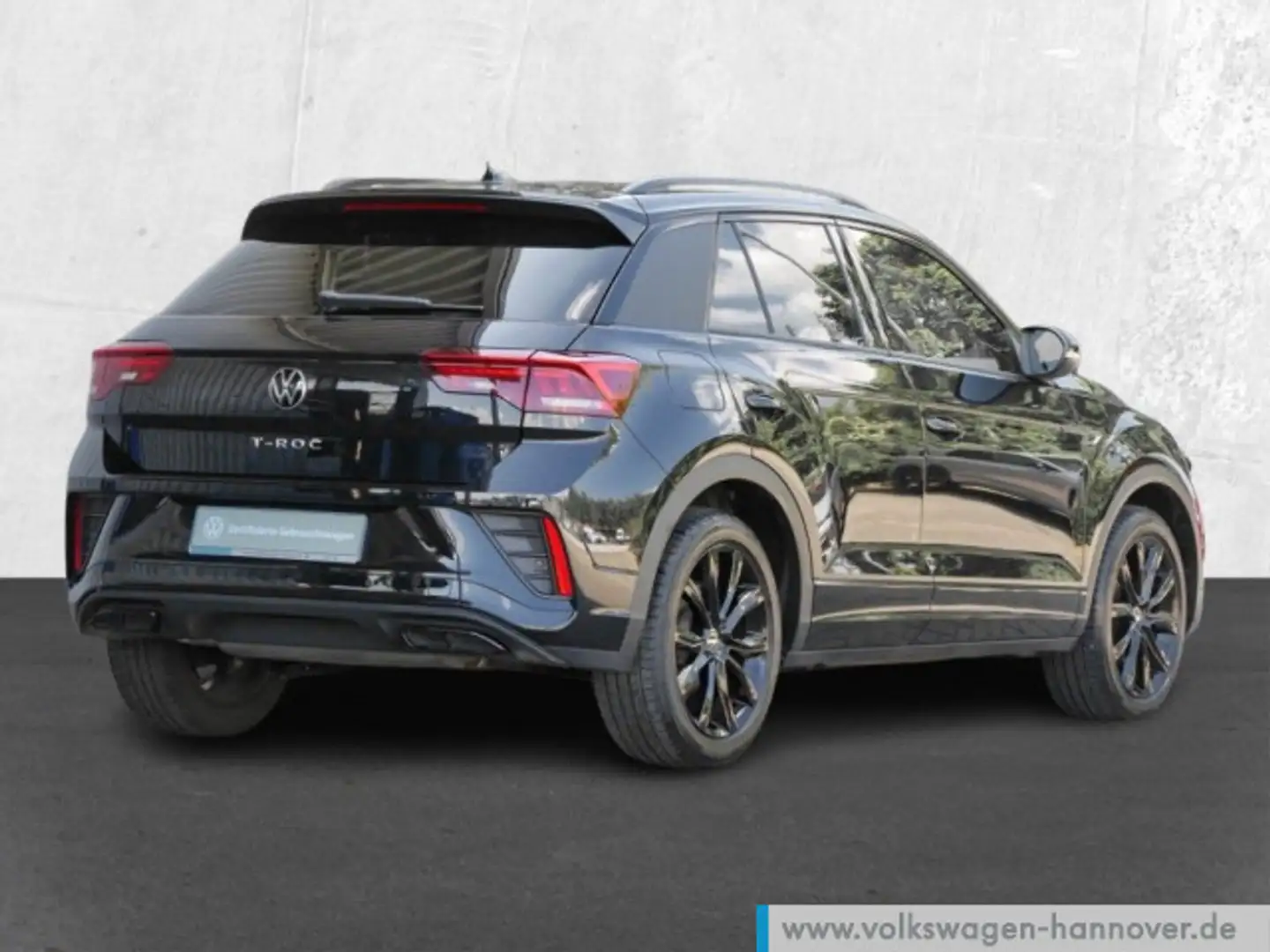 Volkswagen T-Roc 1.5 TSI DSG R-Line Navi LED DigCockpit ACC Negro - 2